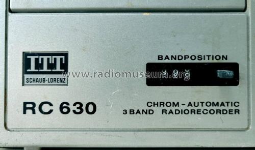 Chrom-Automatic 3 Band Radiorecorder RC630; ITT Schaub-Lorenz (ID = 3101040) Radio