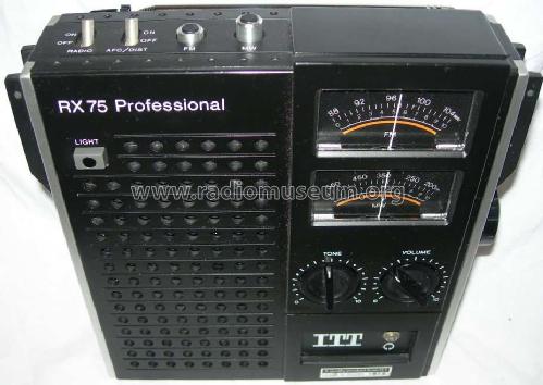 ITT RX 75 Professional; ITT-KB; Foots Cray, (ID = 290210) Radio