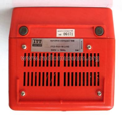 Synchro Compact 108 electronic 52410477 = rot; ITT Schaub-Lorenz (ID = 996530) Radio