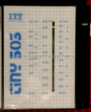 Tiny 503L 5510 83 10; ITT Schaub-Lorenz (ID = 2476417) Radio