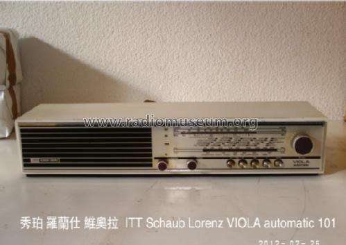 Viola automatic 101 5242 05 43; ITT Schaub-Lorenz (ID = 1178117) Radio