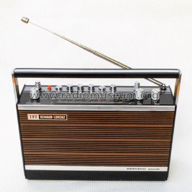 WEEKEND 100 automatic 52151001; ITT Schaub-Lorenz (ID = 2800326) Radio