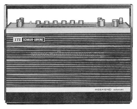 Weekend automatic 101; ITT Schaub-Lorenz (ID = 73355) Radio