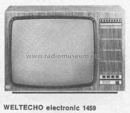 Weltecho Electronic 1459; ITT Schaub-Lorenz (ID = 442492) Televisore