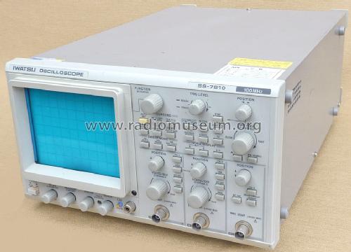 Oscilloscope SS-7810; Iwatsu Test (ID = 1189993) Equipment