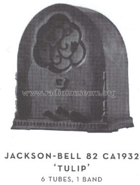 82 Tulip ; Jackson-Bell Co. pre (ID = 1585019) Radio