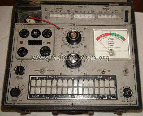 648-S Tube tester; Jackson The (ID = 1557984) Equipment