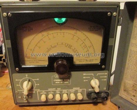 650-A Condenser Tester; Jackson The (ID = 1985586) Equipment