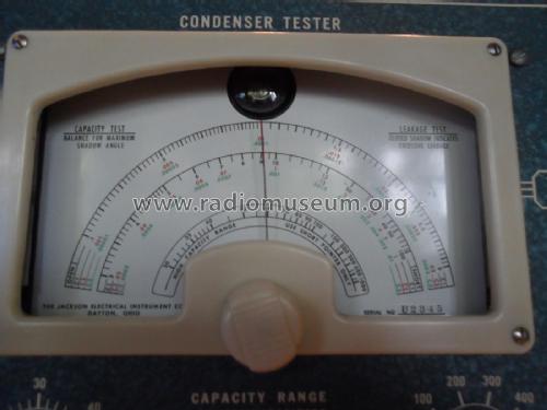 Condenser Tester 112; Jackson The (ID = 1985552) Equipment