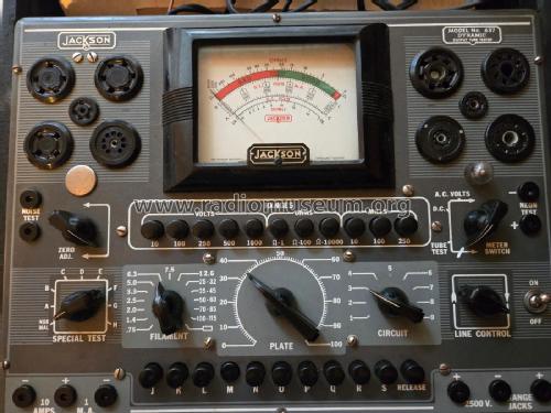 Tube tester with integrated VOM 637; Jackson The (ID = 3044765) Equipment