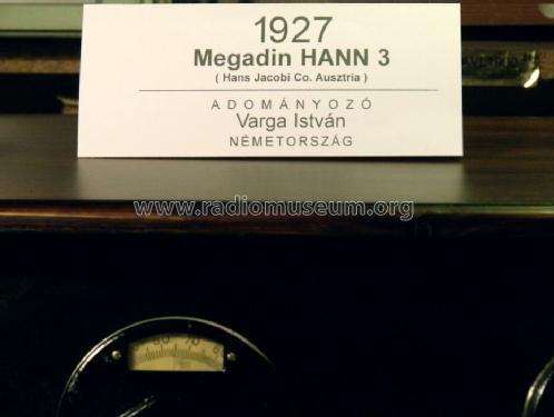 Megadyn HANN III 21500; Jacobi; Radio-, (ID = 1517812) Radio