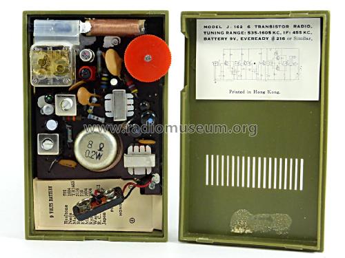 Six Transistor J-162; Jade Recoton Corp.; (ID = 2312677) Radio