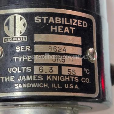 Stabilized Heat Crystal Oven JK5; James Knights Co., (ID = 3083859) Misc