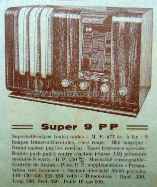 Super 9 PP; Janfred; Paris (ID = 1811837) Radio