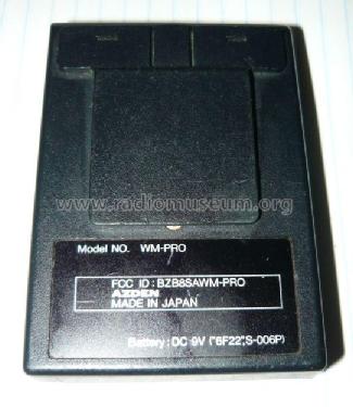 Wireless transmitter & Receiver WM-PRO, WR-PRO; Japan Piezo Co. Ltd. (ID = 1849853) Commercial TRX