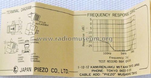Magnet Cartridge YM-308; Japan Piezo Co. Ltd. (ID = 2853703) Microphone/PU