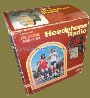 Headphone Radio 212XL; Jasco Products Co. (ID = 1439537) Radio