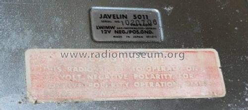 5011; Javelin Electronics; (ID = 2663308) Car Radio