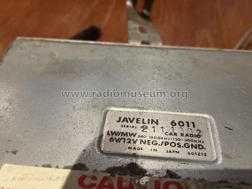 6011; Javelin Electronics; (ID = 2863594) Car Radio