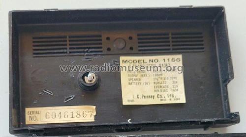 8 Transistor 1156 ; JCPenney, Penney's, (ID = 2989193) Radio