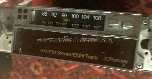 AM/FM Stereo/Eight Track 931-0203 Catalog No. 981-6364; JCPenney, Penney's, (ID = 2889009) Car Radio