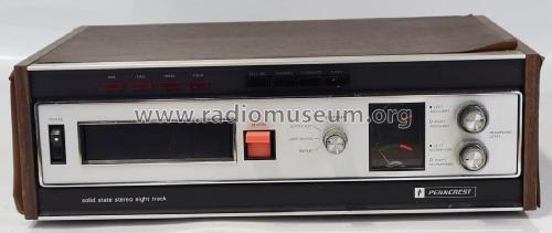 Penncrest Solid State Stereo Eight Track 3315; JCPenney, Penney's, (ID = 2846552) R-Player