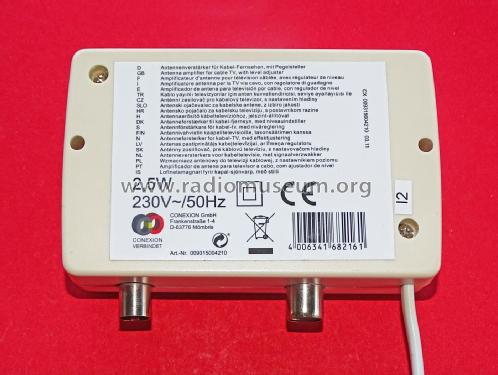 UHF/VHF/FM Cable TV Amplifier EU-3651A; Jebsee Electronics (ID = 3077327) RF-Ampl.