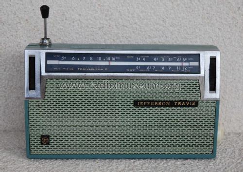 All Wave Transistor 8 JT-H105; Jefferson Travis (ID = 1159693) Radio