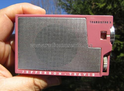 Transistor 5 JT-E 212; Jefferson Travis (ID = 1211055) Radio