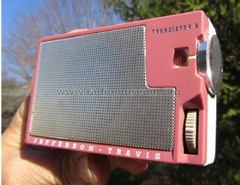 Transistor 5 JT-E 212; Jefferson Travis (ID = 1211057) Radio