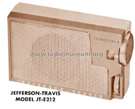 Transistor 5 JT-E 212; Jefferson Travis (ID = 678608) Radio