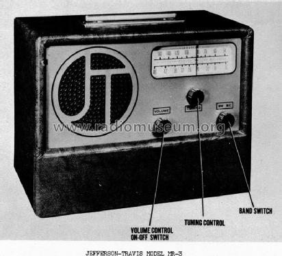 MR-3 ; Jefferson Travis (ID = 843091) Radio