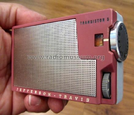 Transistor 5 JT-E 212; Jefferson Travis (ID = 1535622) Radio