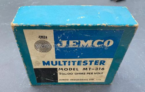 Multitester MT-316; Jemco Industries Ltd (ID = 2787192) Equipment