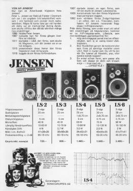 Speaker System LS-3; Jensen Radio (ID = 2839851) Speaker-P