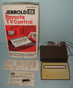 Television Remote Controller TRC-12-2; Jerrold Electronics (ID = 1011265) Converter