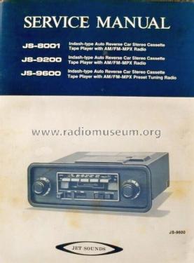 JS-9600; Jet Sounds Corp.; (ID = 2832985) Car Radio