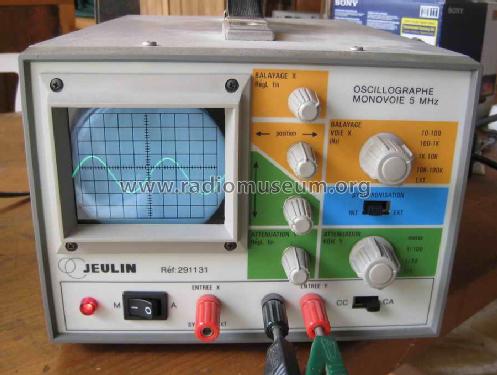 Oscillographe Monovoie 5 MHz 291131; Jeulin SA; Evreux (ID = 1248245) Equipment