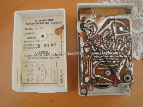 10 Transistor T.S.-10; Jewel Radio Corp.; (ID = 2720891) Radio