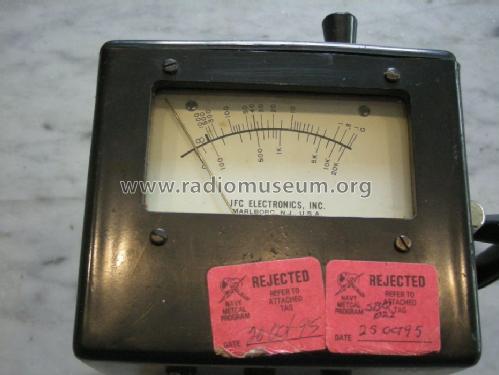 Ohmmeter Mini-500; JFC Electronics Inc. (ID = 1505642) Equipment