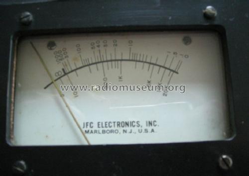 Ohmmeter Mini-500; JFC Electronics Inc. (ID = 1505658) Equipment