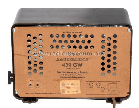 Zaubergeige P 439GW; Jotha-Radio, El.-App (ID = 2835640) Radio