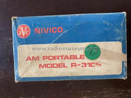 Nivico AM Portable Radio R-3106; JVC - Victor Company (ID = 2542291) Radio