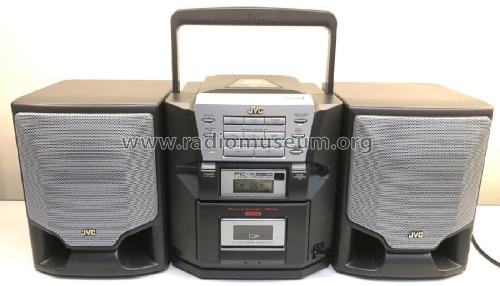 CD Portable Component System PC-X560BK ; JVC - Victor Company (ID = 2990101) Radio