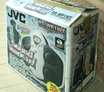 CD Portable System RS-WP1WT; JVC - Victor Company (ID = 3052543) Radio