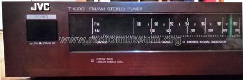 FM/AM Stereo Tuner T-K100 T-K100B; JVC - Victor Company (ID = 2687411) Radio