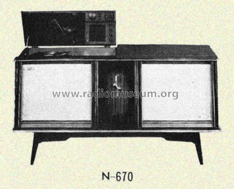 Hi-Fi Stereo Phonograph N-670; JVC - Victor Company (ID = 3012768) Radio