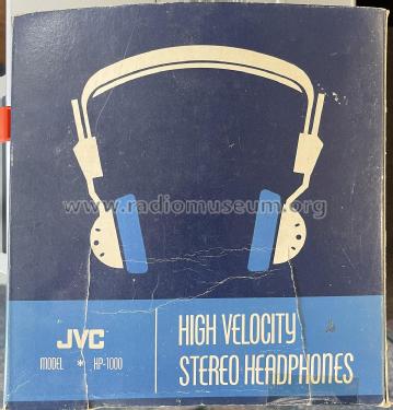 High Velocity Stereo Headphones HP-1000; JVC - Victor Company (ID = 2860671) Speaker-P