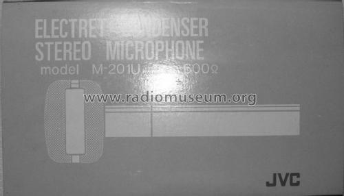 M-201U; JVC - Victor Company (ID = 1076094) Mikrofon/TA