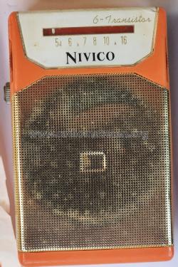 Nivico 6 Transistor Radio 6TB-4; JVC - Victor Company (ID = 2893913) Radio